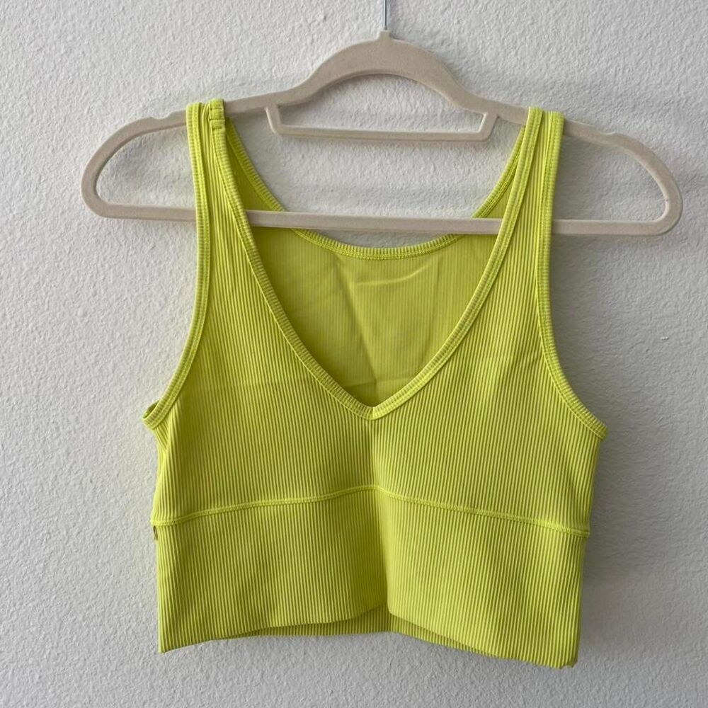 Lululemon power pivot tank ribbed